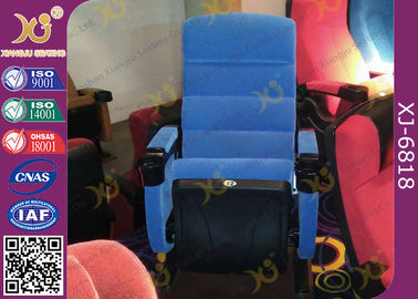 중국 플라스틱 포탄 지면 - 음악당의 가정 영화관 의자를 위한 거치된 접히는 극장 좌석 협력 업체