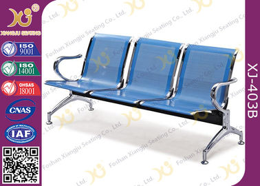 중국 방석을 가진 병원 철 구조 가득 차있는 용접 3 Seater 기다리는 의자 협력 업체