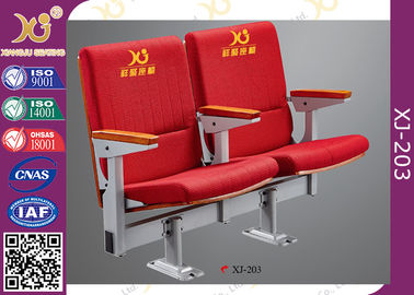 중국 SGS 승인 쌓을수 있는 강당 앉히는 알루미늄 합금 다리 강당 의자 협력 업체