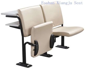중국 거품 학교 책상을 가진 강철 구조 Geniune 냉각 압연된 가죽 및 책상을 가진 의자 협력 업체