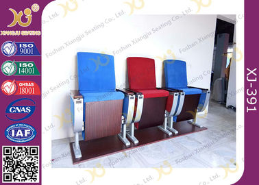 중국 주문을 받아서 만들어진 3개의 좌석은 정연한 합판을 가진 알루미늄 강당 의자를 강화합니다 협력 업체