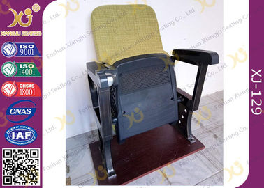 중국 조정 다리 책상을 가진 Foldable 영화관 좌석, 플라스틱 교회 의자 협력 업체