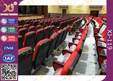 중국 빨간색 회의 강당 홀 플라스틱 교회 의자/좌석 협력 업체