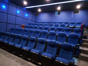 중국 안 합판 접히는 영화관 극장은 Cupholder를 가진 고밀도 갯솜을 착석시킵니다 협력 업체