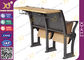 합판 제품으로 덮는 접힌 교실 테이블과 의자 탁상용 MDF 협력 업체