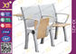 백지장을 가진 알루미늄 합금 폴딩 좌석 학교 책상 그리고 의자 협력 업체
