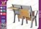 백지장을 가진 알루미늄 합금 폴딩 좌석 학교 책상 그리고 의자 협력 업체