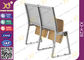 강의 방을 위한 독서 패드를 가진 금속과 합판 구조 학교 의자 협력 업체