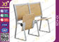 강당 좌석에 의하여 붙어 있는 학교 책상 및 의자 나무로 되는 접히는 가구 협력 업체