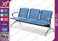 방석을 가진 병원 철 구조 가득 차있는 용접 3 Seater 기다리는 의자 협력 업체