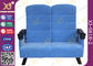 한 쌍을 위한 플라스틱 덮개를 가진 두 배 좌석 2 Seater 영화관 극장 착석 의자 협력 업체