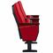 나무로 되는 PP 백지장을 가진 튼튼한 빨간 직물 강당 의자 협력 업체