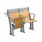 간단한 작풍 목제 착석 의자 및 책상은 강당을 위해/교실 놓았습니다 협력 업체