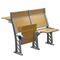베이지 대학 경기장 원형 극장 의자 및 조정 책상 배수 - 합판 지면 산 대 발 협력 업체