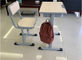 냉각 압연된 강철 학생 책상과 의자 고정되는 상업적인 가구 환경 친화적인 물자 협력 업체