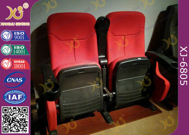 중국 더러운 증거 빨간 직물 영화관 극장은 Foldable 착석 패딩을 가진 착석을 착석시킵니다 협력 업체