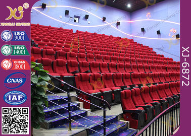 중국 거대한 스크린 극장을 위한 팔걸이 영화관 극장 의자 높은 쪽으로 유로 착석 끝 협력 업체