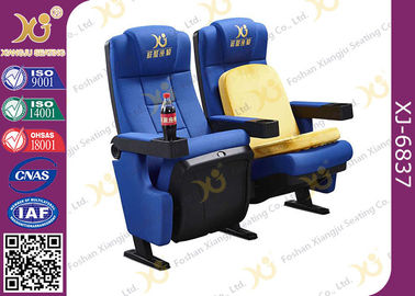 중국 컵 홀더 다수 아이들 좌석 선택권 파랑을 가진 유효한 영화관 의자 협력 업체