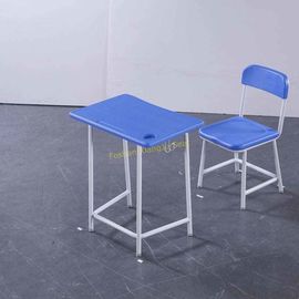 중국 Fixed height HDPE Standard Middle School Metal Desk and Chair Set 협력 업체