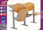 멜라민 탁상용 접이식 대학 교실 가구, 계단식강당 의자 협력 업체