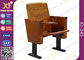 금속 다리 회의 홀 호리호리한 의자는을 가진 서 있는 발 나무 좌석을 강화합니다 협력 업체
