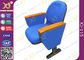 경청자 방을 위한 패드 580mm 중심 거리를 가진 방연제 직물 덮개 강당 의자 협력 업체
