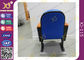경청자 방을 위한 패드 580mm 중심 거리를 가진 방연제 직물 덮개 강당 의자 협력 업체