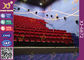 거대한 스크린 극장을 위한 팔걸이 영화관 극장 의자 높은 쪽으로 유로 착석 끝 협력 업체