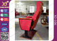 거치된 지면 호두 목제 색깔 직물 공립학교 강당 의자 협력 업체