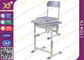 HDPE 탁상용 단 하나 학생 책상 및 찰상 저항하는 의자 고정되는 알루미늄 구조 협력 업체